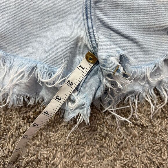 Pistola Designer Denim Distressed Shorts - Picture 4 of 6